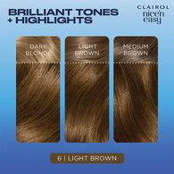 Clairol Nice'n Easy Hair Dye 6 Light Brown