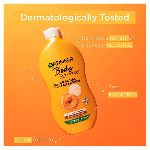 Garnier Summer Body Gradual Tan Moisturiser Deep 400ml