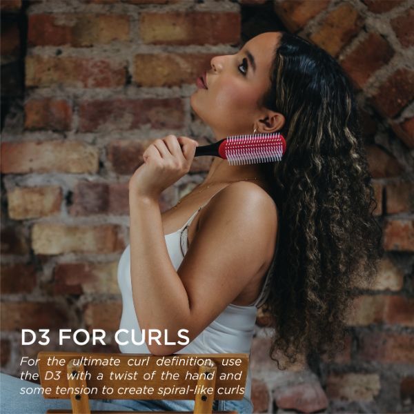 DNR Denman Deluxe D3 Cow Original Curl Definer & Styler