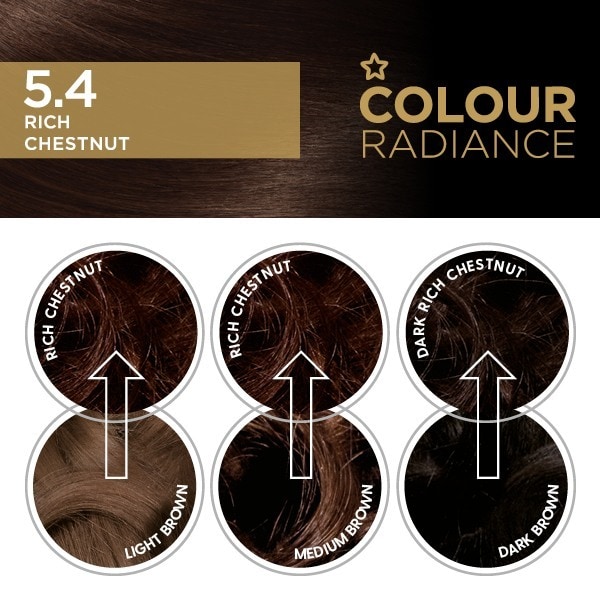 Superdrug Colour Radiance Rich Chestnut 5/4