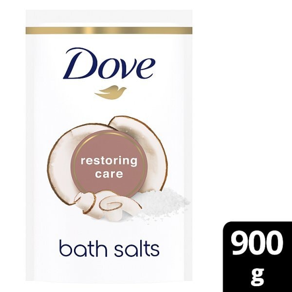 DNR Dove Bath Salts Pouch Coconut And Cacao Restoring Care 900G