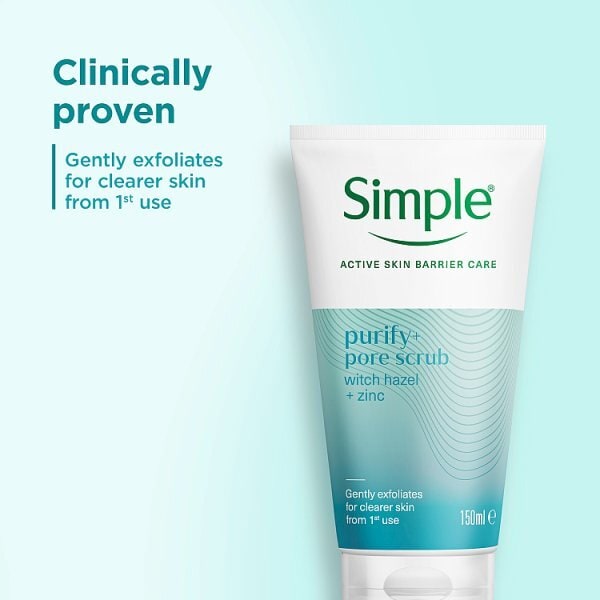 Simple Purify+ Pore Scrub 150 ml