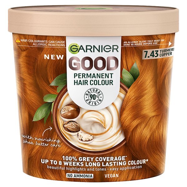Garnier Good Permanent Hair Dye Tumeric Copper 7.43