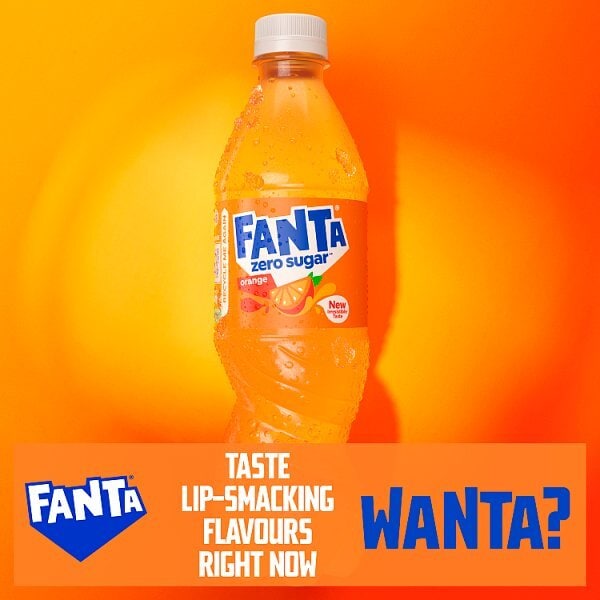 FANTA ORANGE ZERO 500ML