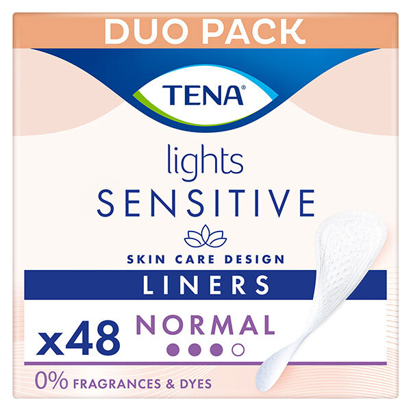 TENA Lights Incontinence Liners 48 pack