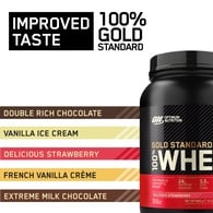 Optimum Nutrition Delicious Strawberry Whey Protein Powder 900g