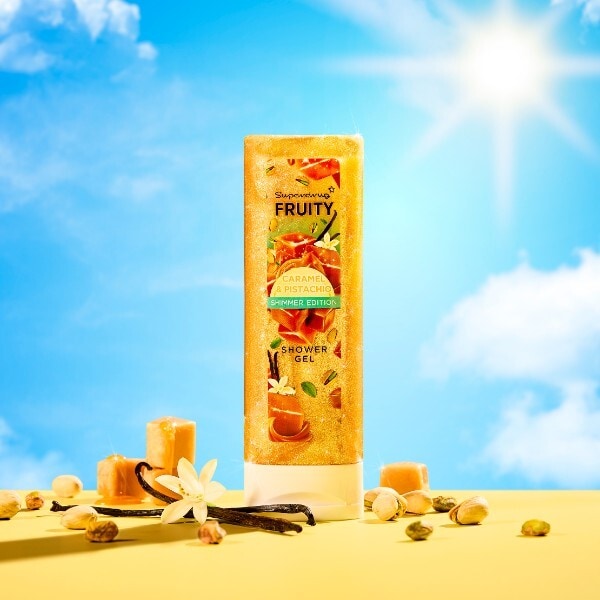 Fruity Shimmer Caramel Pistachio Shower Gel 250ml