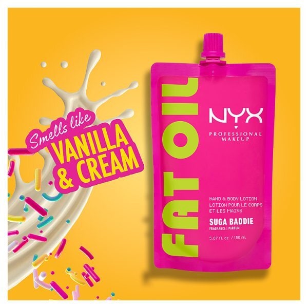 NYX Professional Makeup Fat Oil Body Lotion Suga Baddie 150ml