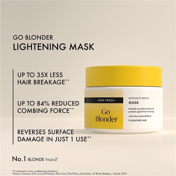 John Frieda Go Blonder Intensive Repair Mask 250Ml