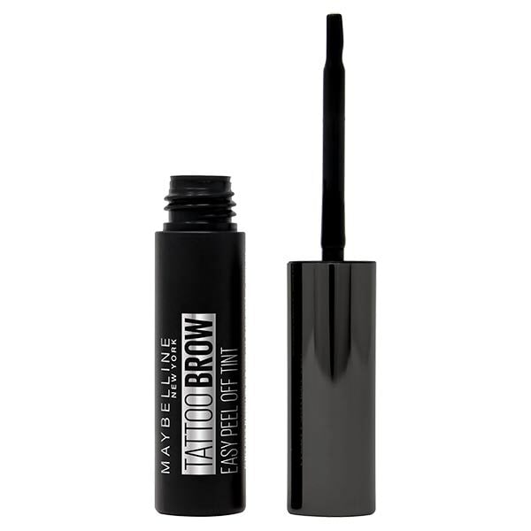 Maybelline Tattoo Brow Gel Peel Off Eyebrow Tint Black Brown