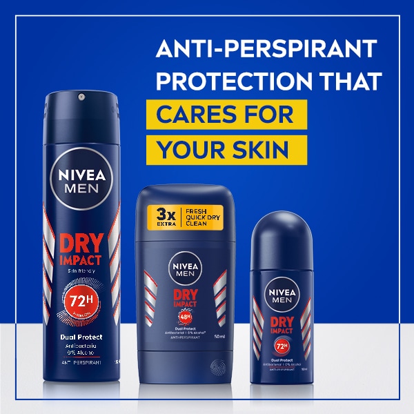 NIVEA MEN Dry Impact Anti-Perspirant Stick 50ml