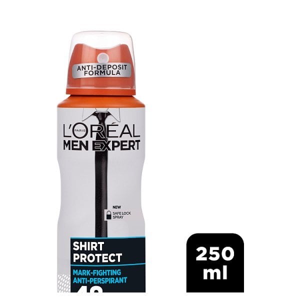 L'Oreal Paris Men Expert Shirt Antiperspirant Deodorant 250ml
