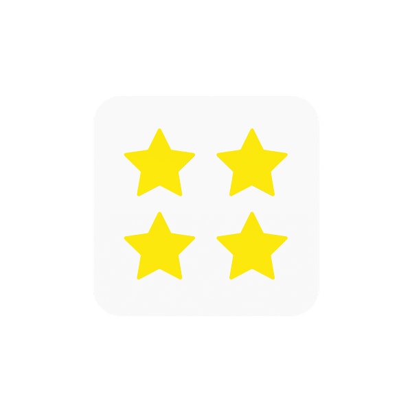 Starface Hydro Stars Yellow x36