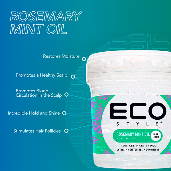 EcoStyle Rosemary Mint Gel 473ml