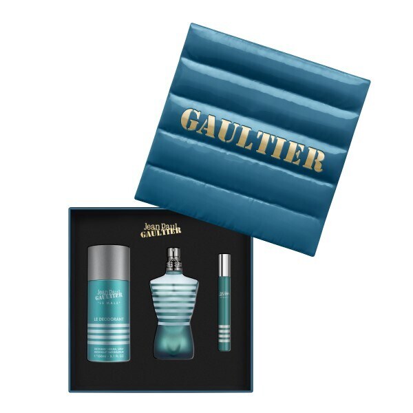 Jean Paul Gaultier Le Male EDT 75ml, 150ml Deodarant & 10ml Mini