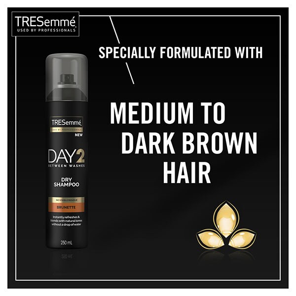Tresemme Day 2 Brunette Dry Shampoo 250ml