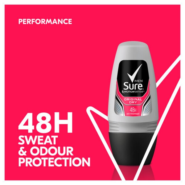 Sure Men Original Dry Deodorant Roll On 50ml