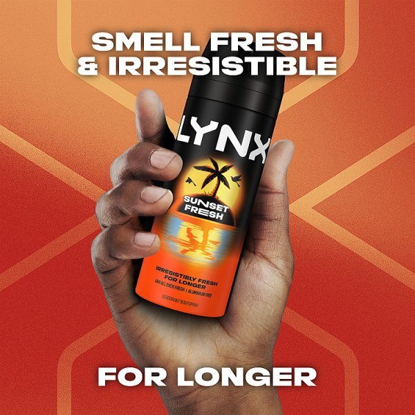 Lynx Sunset Fresh Aerosol Body Spray 150 ml