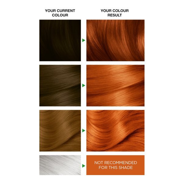 Garnier Nutrisse Permanent Hair Dye 7.40 Copper Passion