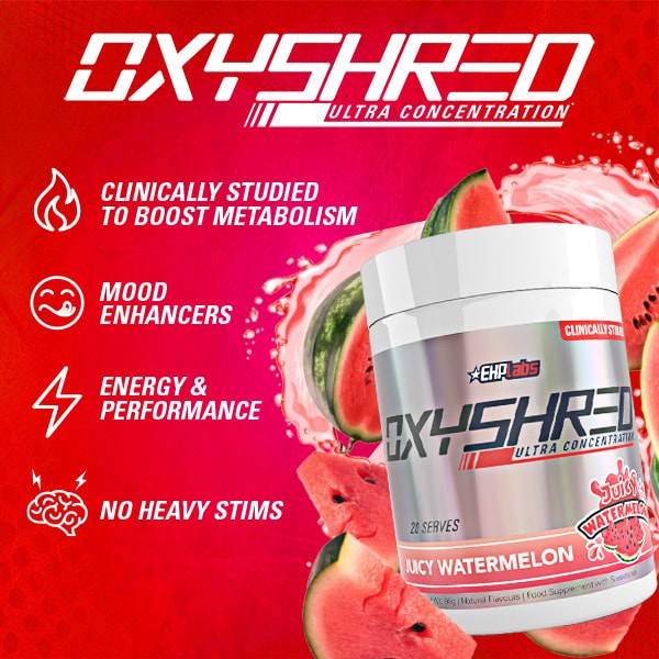 EHPlabs OxyShred Juicy Watermelon 20 Serve