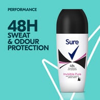 Sure Invisble Pure Roll On 50Ml