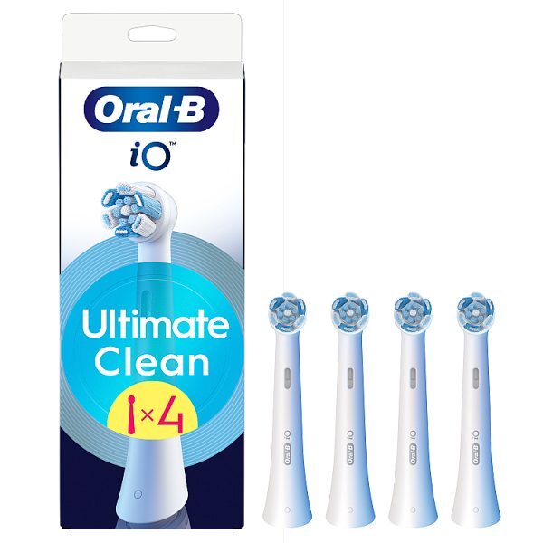 Oral-B iO Ultimate Clean Toothbrush Heads 4 Pack