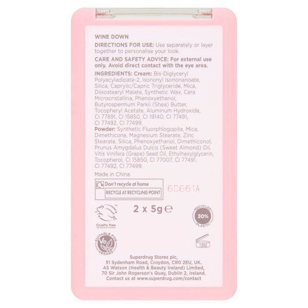 Flaunt Flawless Blush Duet Wine Down