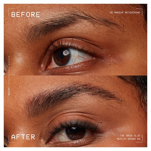 NYX Professional Makeup The Brow Glue - Medium Brown