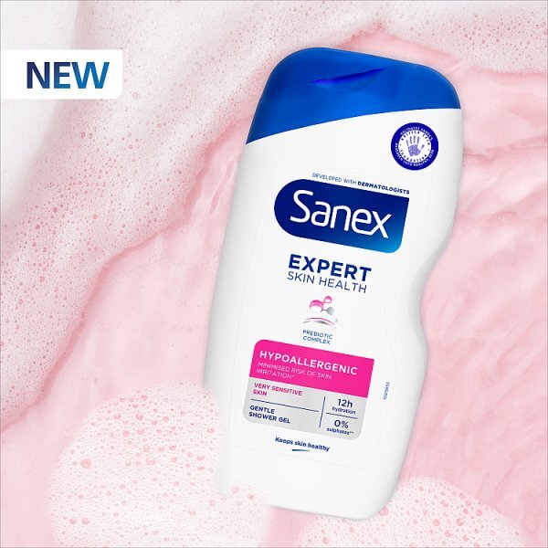 Sanex Expert Skin Health Hypoallergenic Shower Gel 450ml