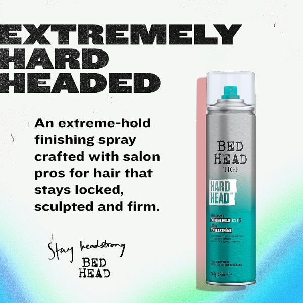 TIGI Hard Head Hairspray 385ml