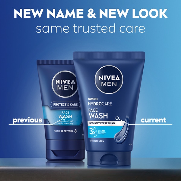 Nivea Men Hydrocare Wash 100Ml