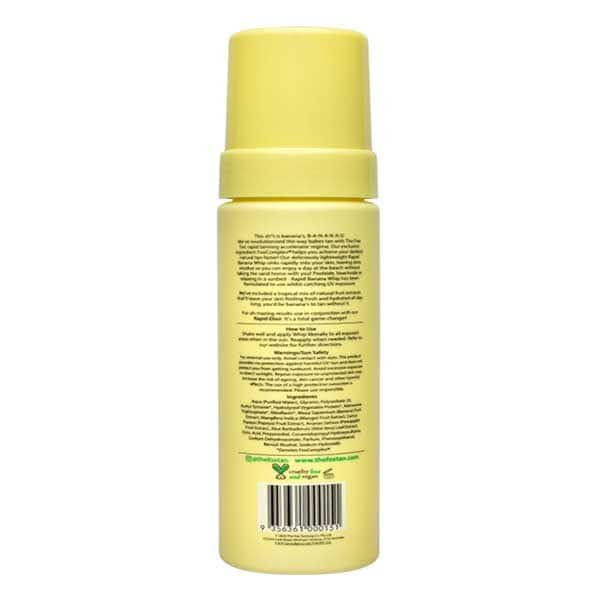 The Fox Tan Rapid Banana Whip Tan Accelerator 200ml