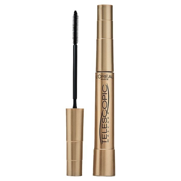 L'Oréal Paris Mascara, Telescopic Mascara for up to 36hr Wear, Shade Black, 8ml