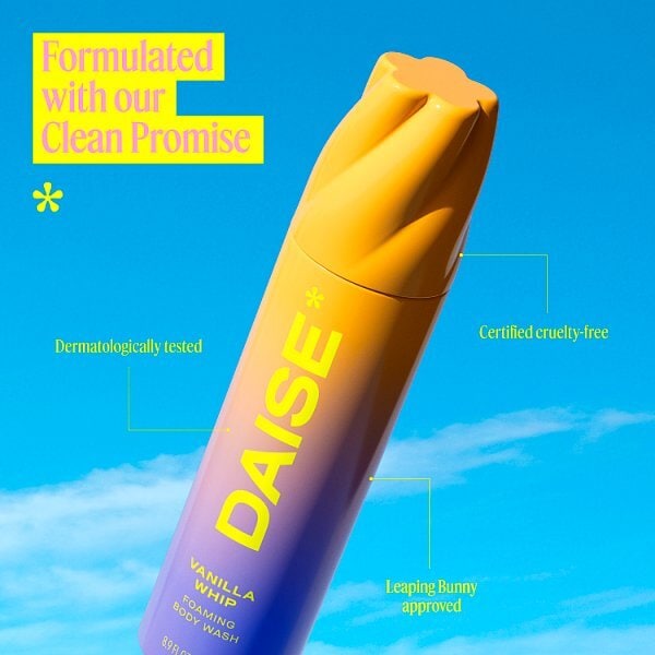 Daise Foaming Body Wash Vanilla 265ml