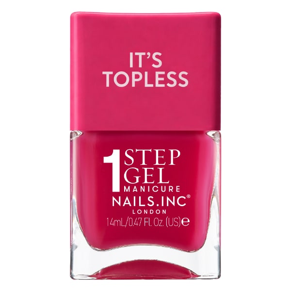 Nails.Inc It's Topless Gracie Guava Red 14Ml