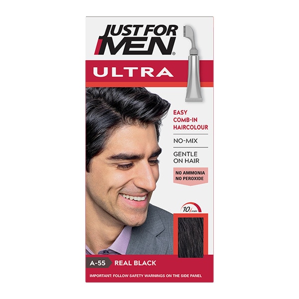 Just For Men Ultra Hair Colour  A55 Real Black