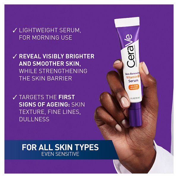 CeraVe Skin Renewing 10% Pure Vitamin C Serum 30ml