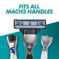 Gillette Mach 3 Vp Handle + 12 Blades