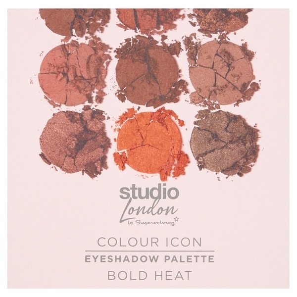 Studio London Colour Icon Bold Heat Eyeshadow Palette