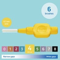 TePe Interdental Brush 0.7mm ISO Size 4