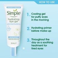 Simple Water Boost Hydrating Eye Gel 25ml