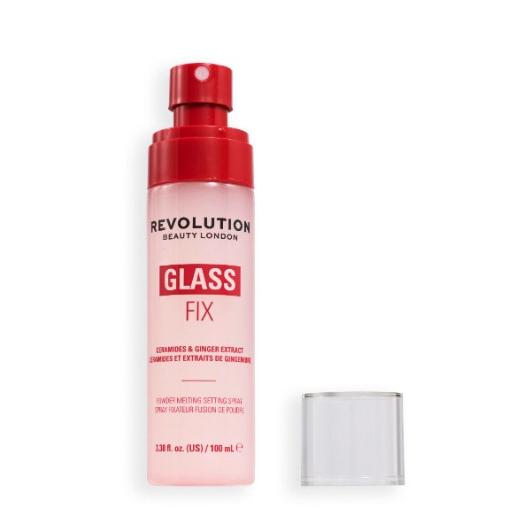 Revolution Glass Fix Powder Melting Setting Spray 100Ml