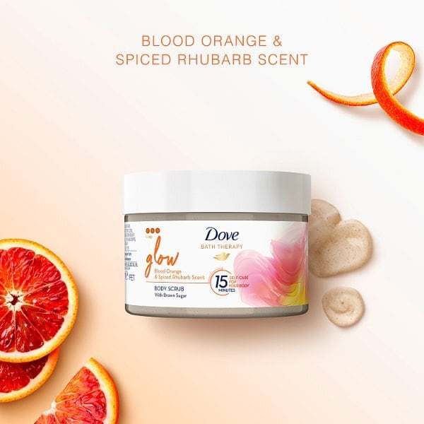 Dove Bath Therapy Glow Body Scrub 295 ml