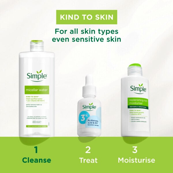 Simple Kind to Skin Micellar Cleansing Water 400ml