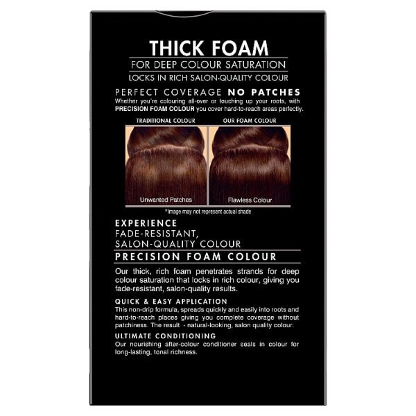 John Frieda Precision Foam Dark Chocolate Brown 4BG