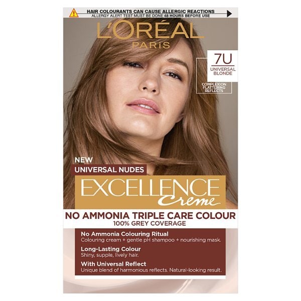 Excellence Crème Universal Nudes 7U Blonde Hair Dye