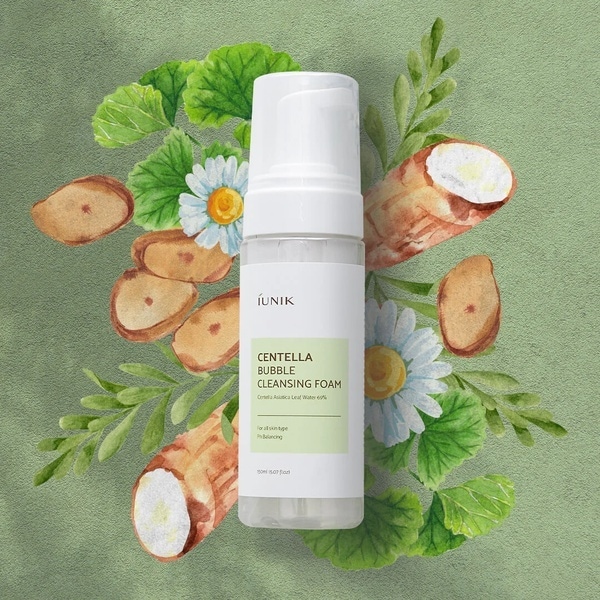 IUNIK Centella Bubble Cleansing Foam 150ml