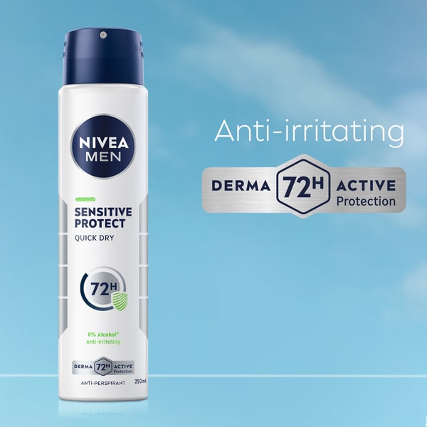 NIVEA MEN Sensitive Anti-Perspirant Deodorant Spray 250ml