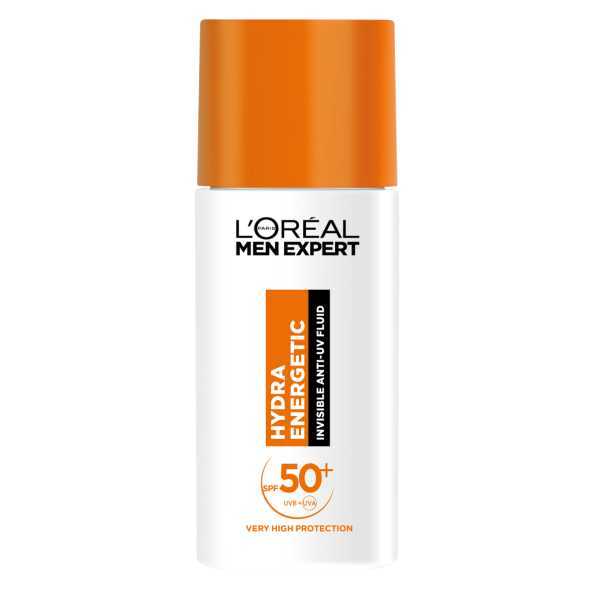 L'Oréal Men Expert Hydra Energetic SPF50+ Invisible Fluid Vit C* 50ml