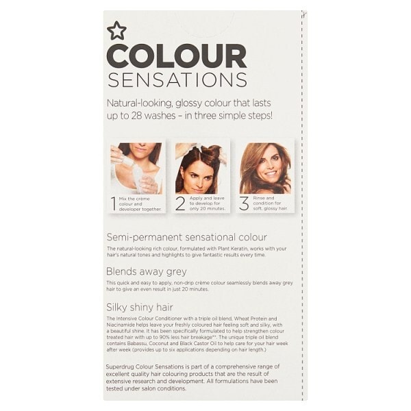 Superdrug Sensations Rich Chestnut 5.4